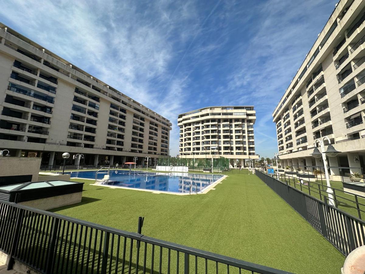 Sunny Patacona Seaview Apartment Valencia Exterior photo