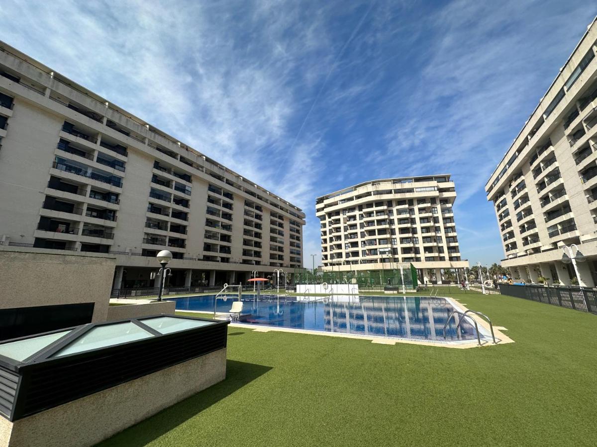 Sunny Patacona Seaview Apartment Valencia Exterior photo