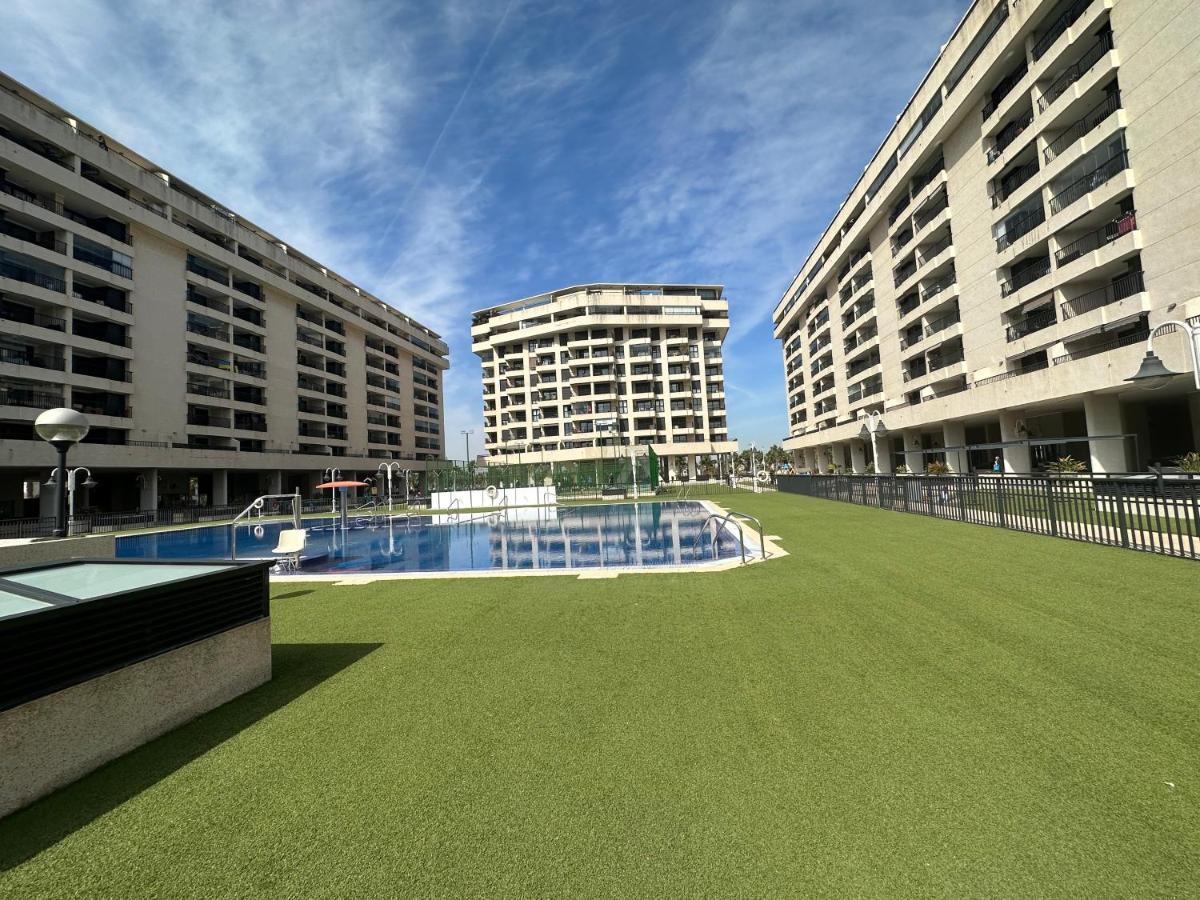 Sunny Patacona Seaview Apartment Valencia Exterior photo